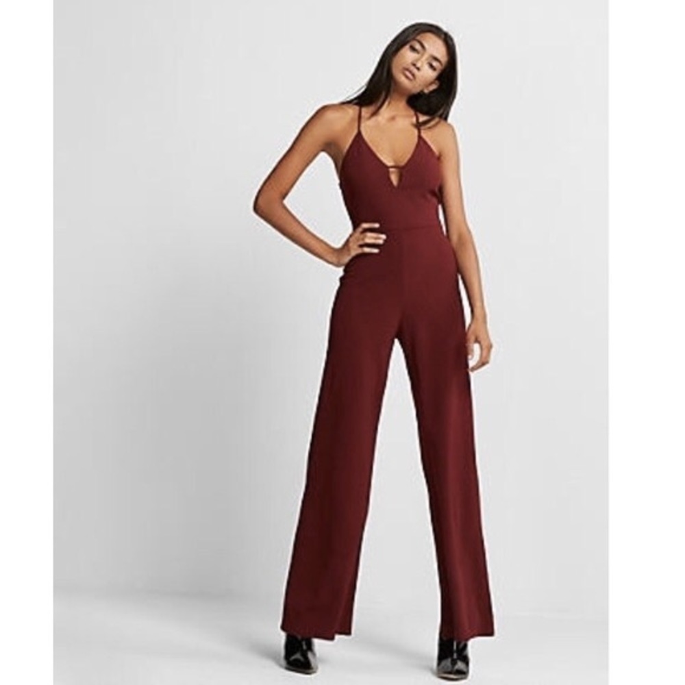 Express Front Cut-Out Jumpsuit!